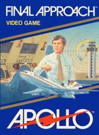 Final Approach Atari 2600  box art